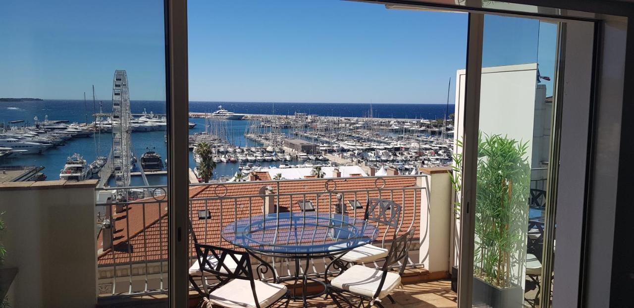 O Festival Palace, Terrace With Panoramic Sea View Cannes Luaran gambar