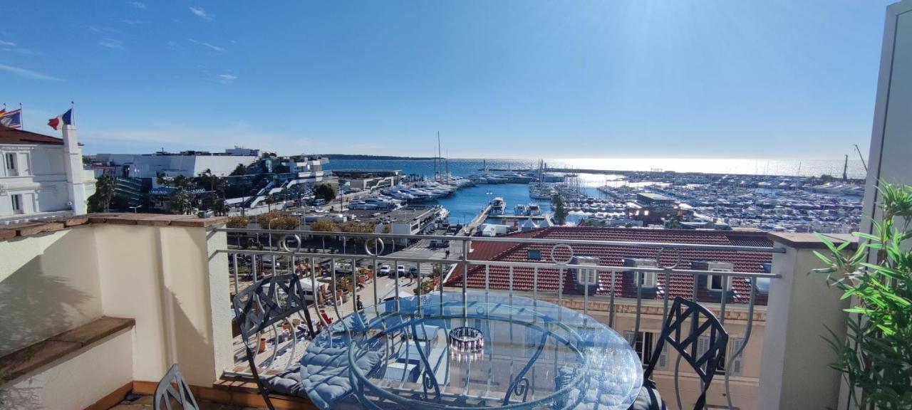 O Festival Palace, Terrace With Panoramic Sea View Cannes Luaran gambar