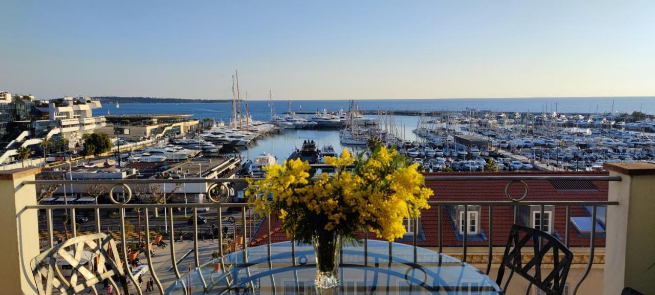 O Festival Palace, Terrace With Panoramic Sea View Cannes Luaran gambar