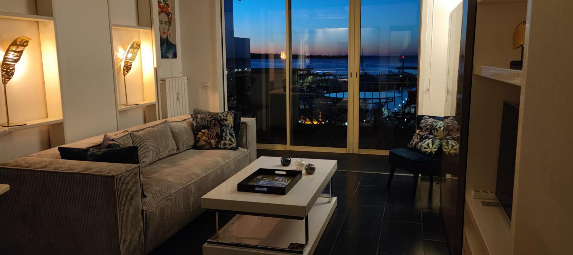 O Festival Palace, Terrace With Panoramic Sea View Cannes Luaran gambar