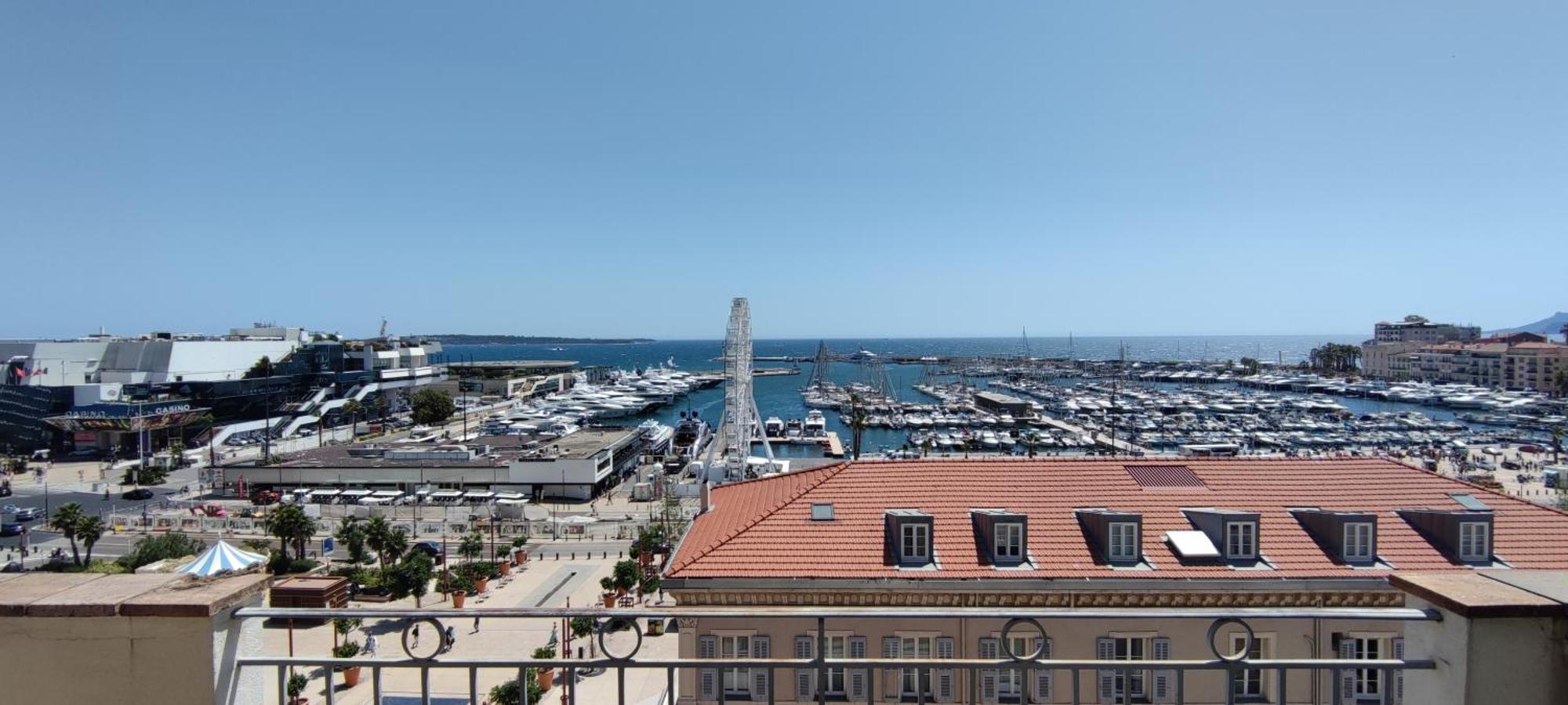 O Festival Palace, Terrace With Panoramic Sea View Cannes Luaran gambar